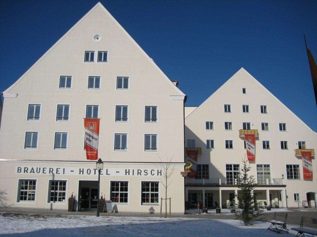 Akzent Brauerei Hotel Hirsch Оттобойрен Экстерьер фото